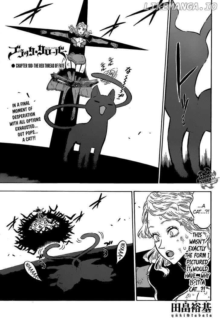 Black Clover chapter 100 image 01